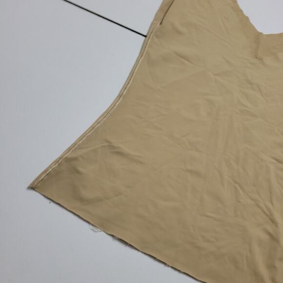 Jockey Top Women Large Shirt Tan Sleeveless Fitted Tank Undershirt Tummy Control - Picture 8 of 12